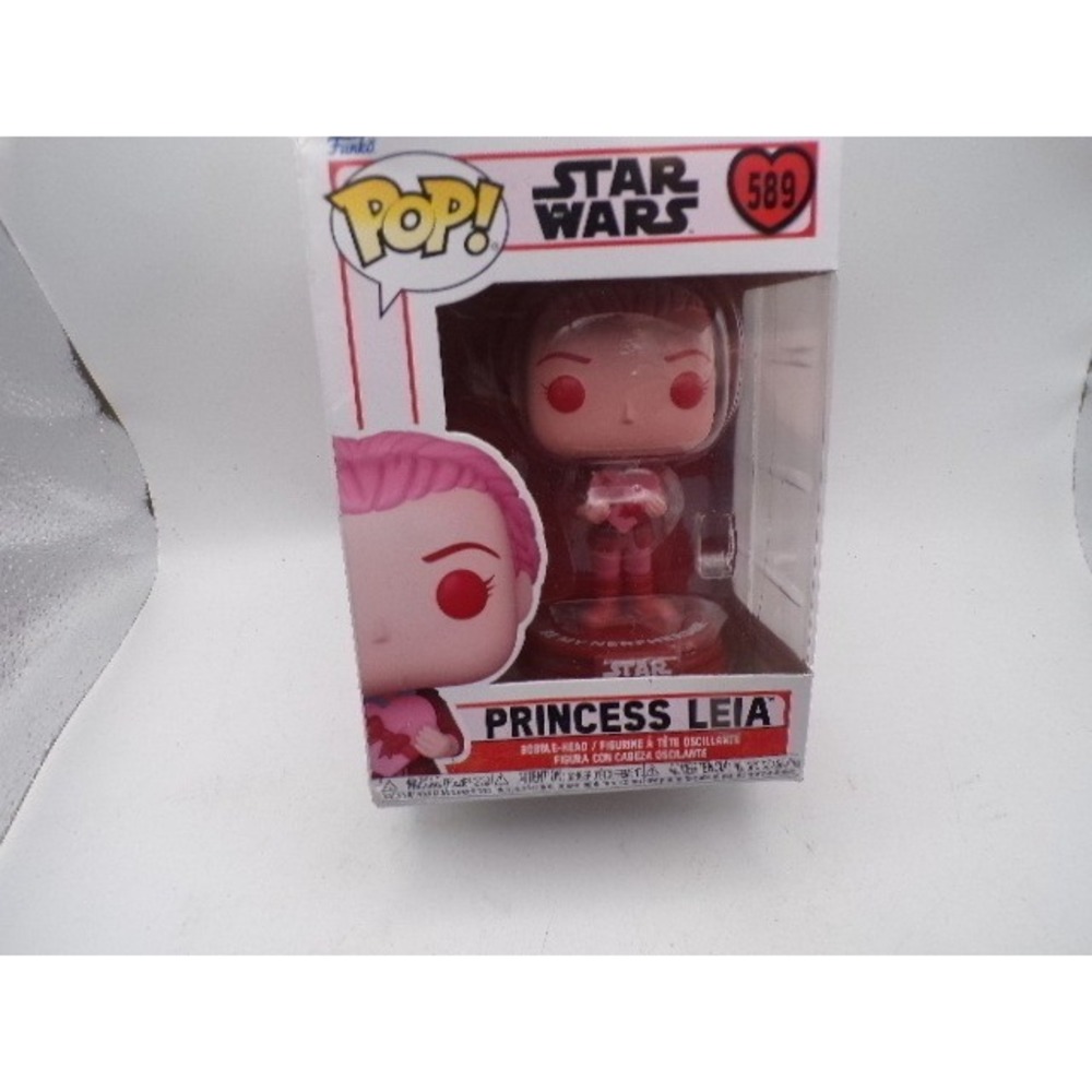 Funko Pop Star Wars Princess Leia 589 Bobble Head Action Figure‎